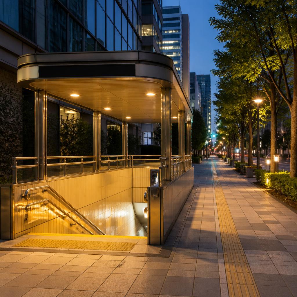 2. 仕事帰りにぴったりな立地