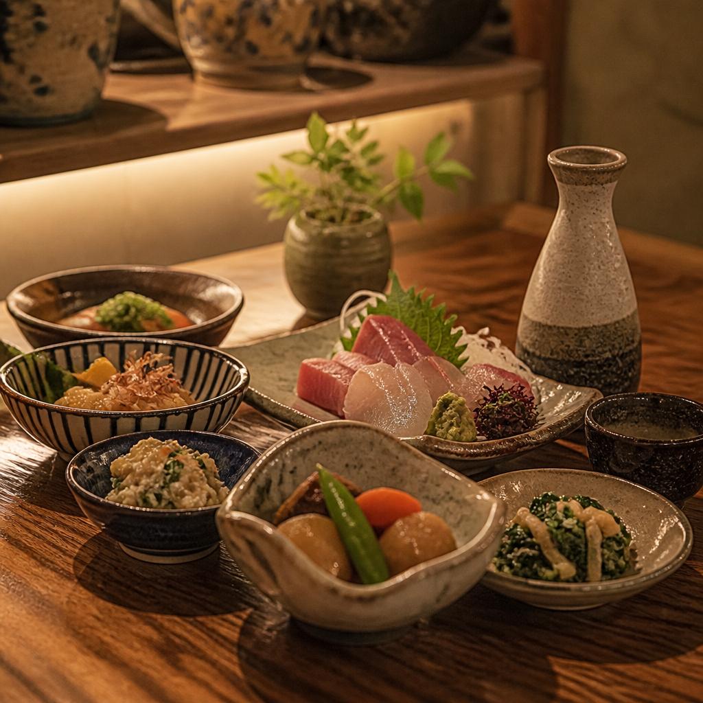 一人飲みにぴったり！心温まるおばんざいと新鮮な海鮮を味わうシンプルなひととき