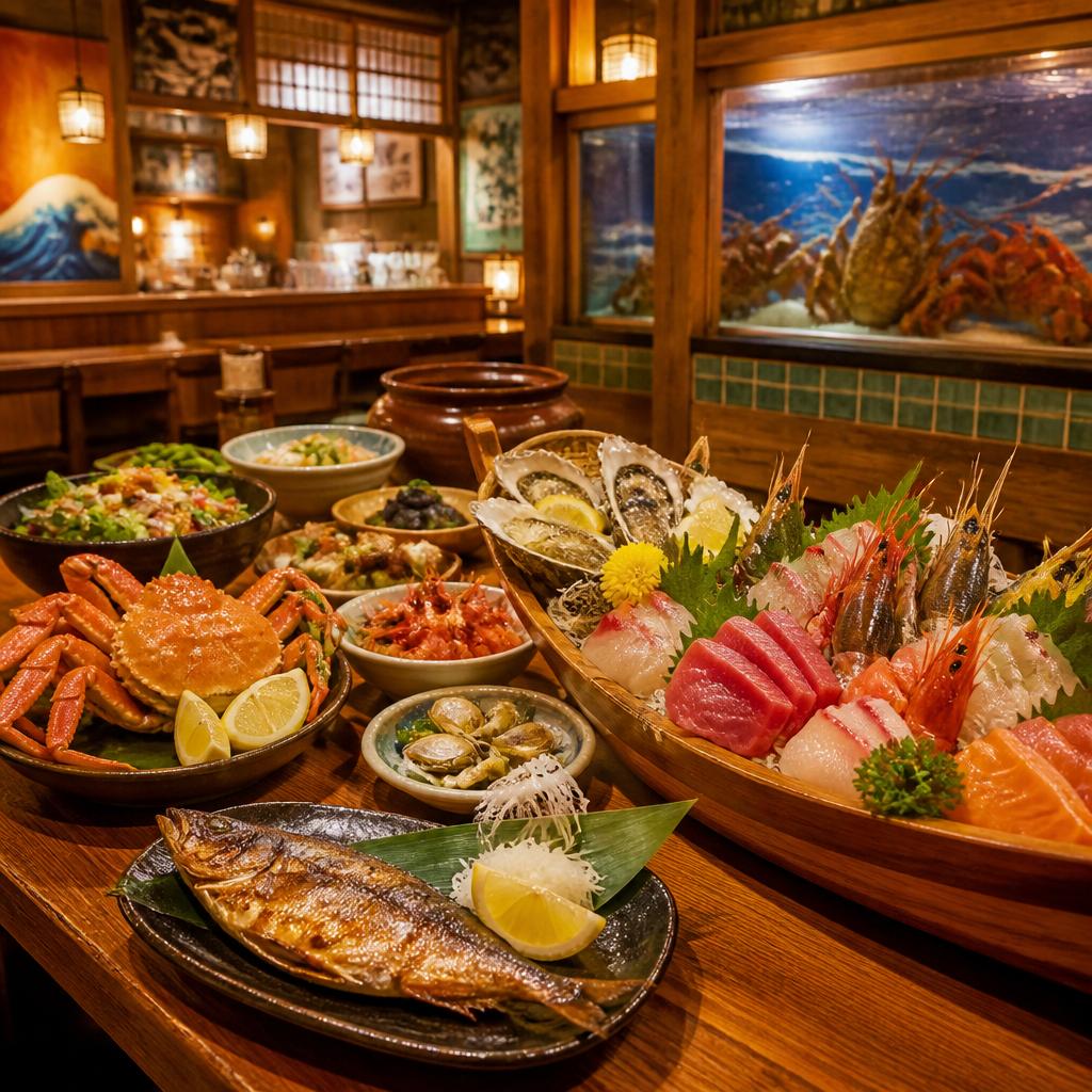 家族みんなで楽しむ新鮮海鮮の居酒屋