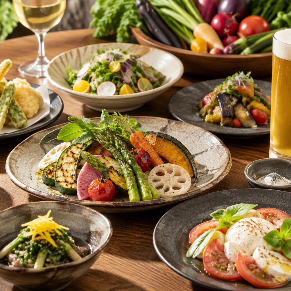 野菜たっぷり、気負わずおいしい。ヘルシーな和食時間